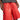 GALA "STAMP" LEATHER SHORTS (RED)