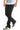 KDNK - Rhinestone Skinny Flare Pants - Black