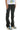 KDNK - Rhinestone Skinny Flare Pants - Black