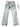 GUNZINI - Studded Pocket Flare Fit Denim -  Lt. Blue