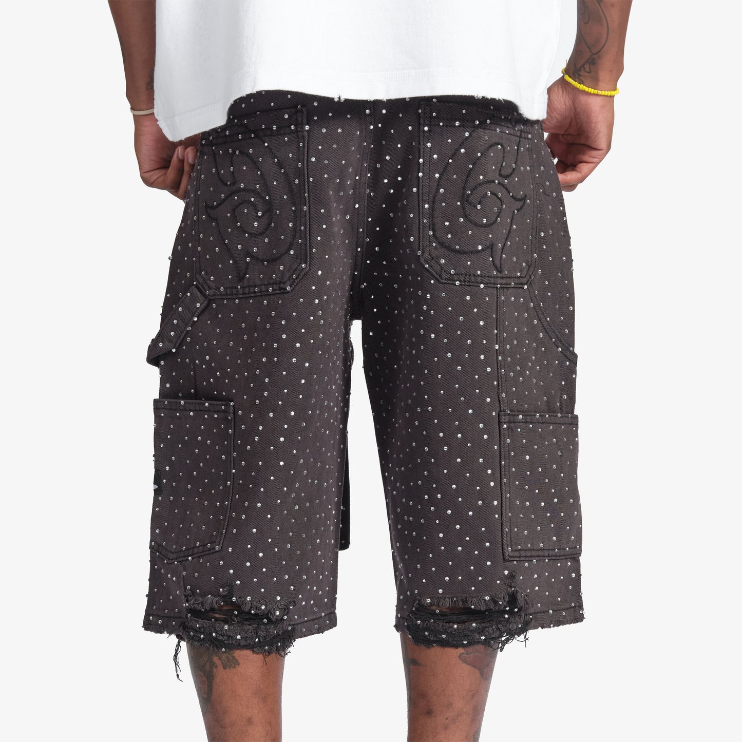 GALA - "Show" Denim Jorts (black wash)