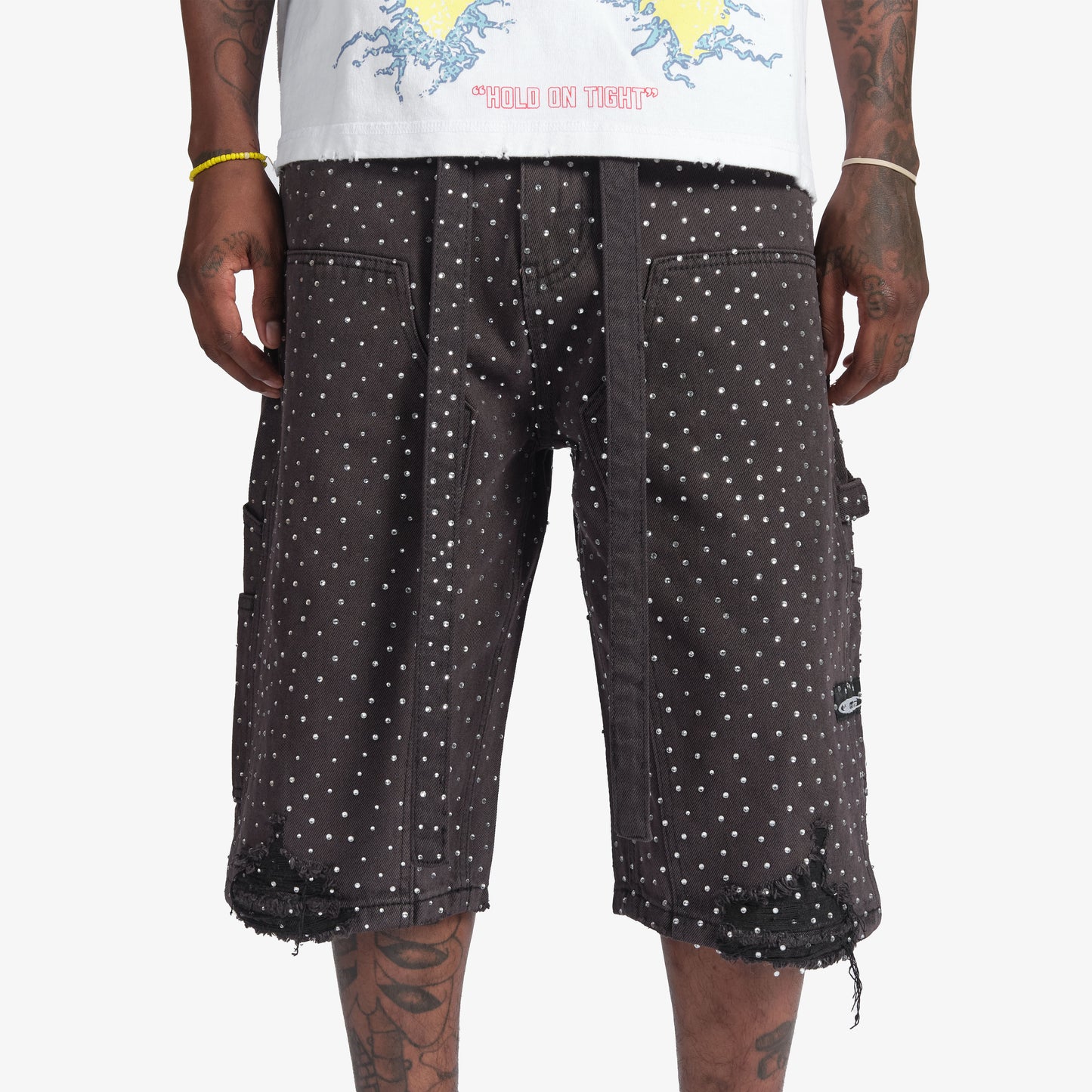 GALA - "Show" Denim Jorts (black wash)