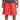 GALA "STAMP" LEATHER SHORTS (RED)