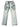 GUNZINI - Studded Pocket Flare Fit Denim -  Lt. Blue