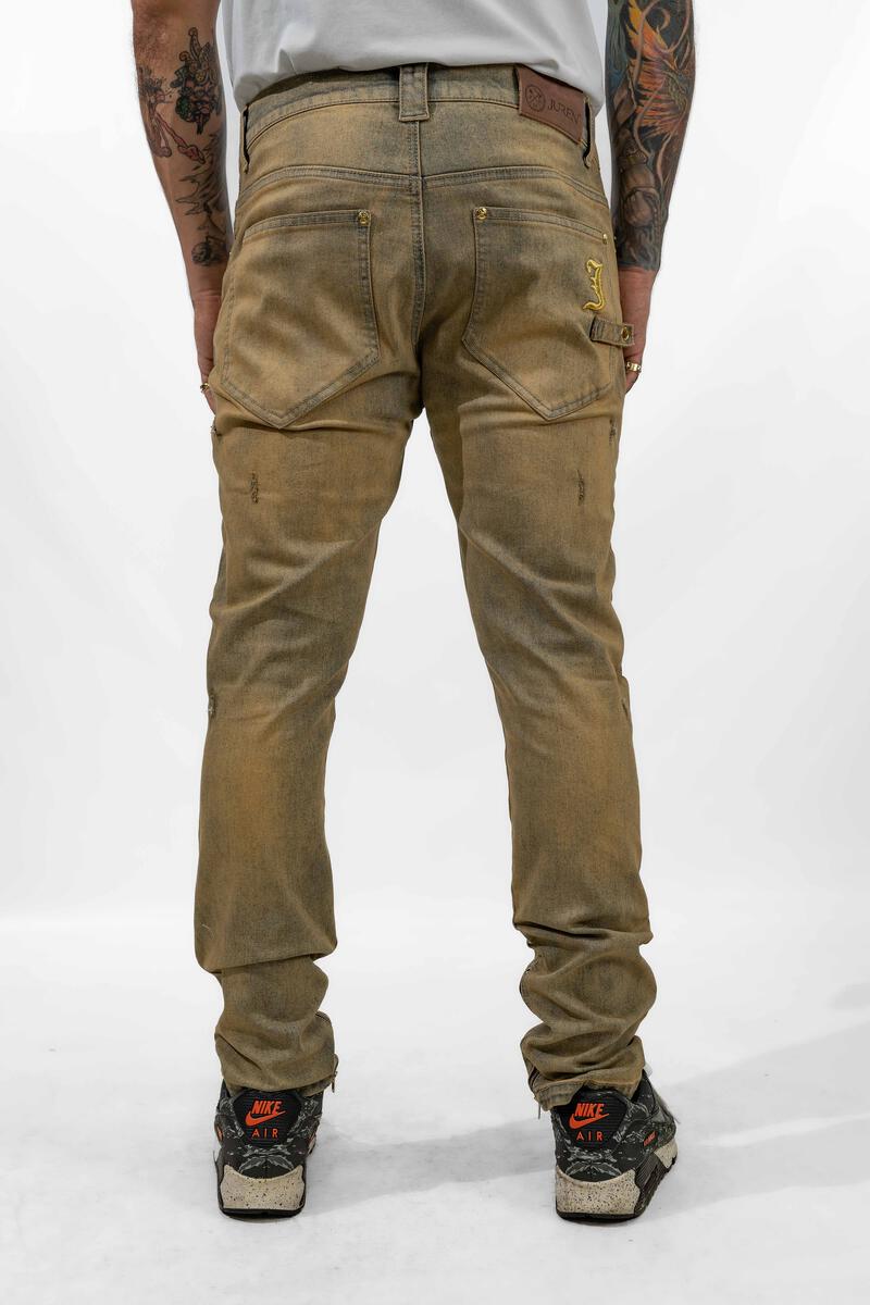 Denim Medium Sand Wash Jeans